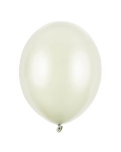 Luftballon_Creme_Metallisch