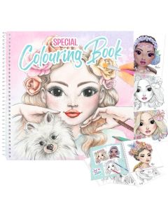 topmodel special colouring book