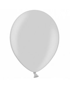 Latexballons 10er Pack in silber-metallic (30 cm)
