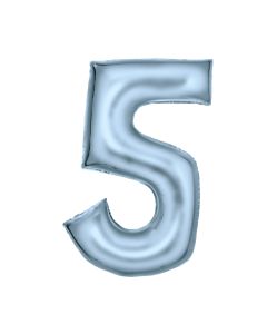 Zahlenballon_5_pastellblau