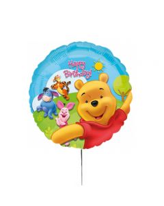 Standard Puuh & Freunde Sunny Birthday Folienballon S60 verpackt