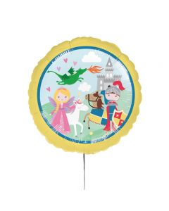 Folienballon Prinzessin & Ritter