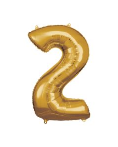 Zahlenballon_2_gold