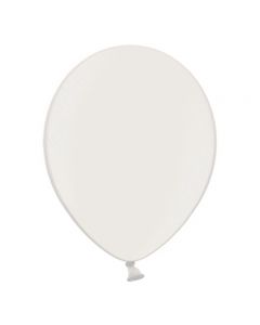 Ballons Strong 30cm, Metallic Pure White, 10 Stk