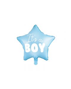 Ballon 'It's a Boy' in Sternform