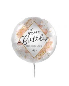 Ballon zum Geburtstag 'Liebe, Lebe, Lache'