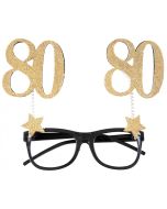 Glitter-Brille, 80 Jahre