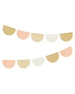 Girlande Seidenpapier Mix - 3m