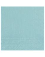 Servietten Hellblau 33 x 33 cm - 25 Stk.
