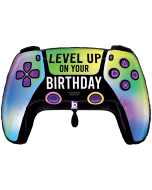 Folienballon - Game Controller Happy Birthday 75 x 49 cm