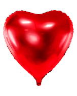 Folienballon Herz Rot 68 x 72 cm
