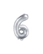 ballon_kleine_zahl_6_silber