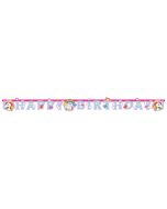 Partykette Einhorn Papier 180 x 15cm