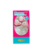 Oblaten-Rosen weiß