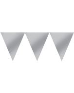 Wimpelkette in silber
