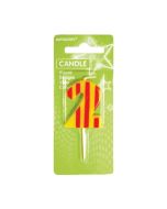 Zahlenkerze 2 Dots & Stripes