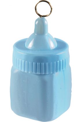 Ballongewicht Babyflasche blau 80g/2,8 oz