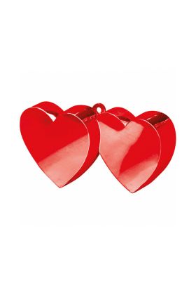 Ballongewicht Herzen rot 170 g/6 oz