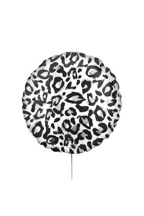 Folienballon Animal Print Schnee Leopard