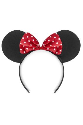 Headband Mouse, black and red