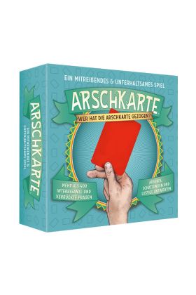 Partyspiel - Arschkarte