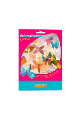 Essbare Schmetterlinge (12 Stück)