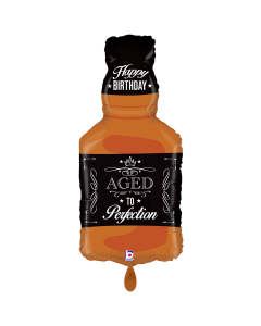 Folienballon -  Happy Birthday Aged To Perfection 34x78 cm