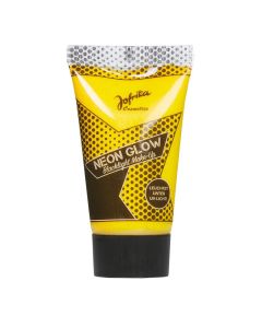 Neon Glow Blacklight Make-up gelb