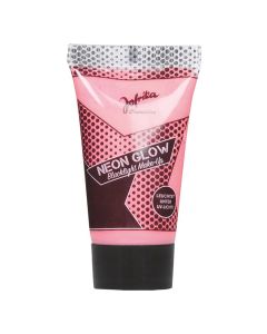 Neon Glow Blacklight Make-up rosa