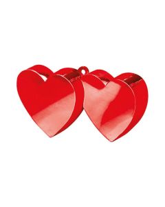 Ballongewicht Herzen rot