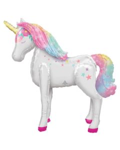 Lebensgroßer Ballon verzaubertes Einhorn