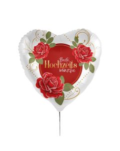 Folienballon - Hochzeitswünsche