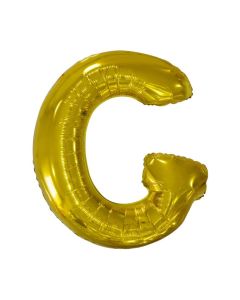 Folienballon Großer Buchstabe G in Gold