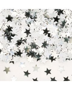 Konfetti Stardust silber Folie 14 g