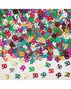 Konfetti 50 mehrfarbig Folie 14 g