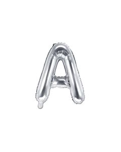 Folienballon Kleiner Buchstabe A in Silber