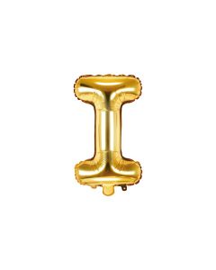 Folienballon Kleiner Buchstabe I in Gold