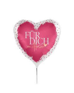 Ballon 'Für Dich von Herzen'