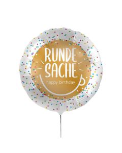 Ballon 'Runde Sache' zum runden Geburtstag