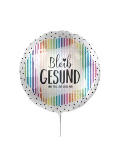 Folienballon - Bleib gesund