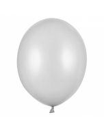 Luftballon_Silber_Metallisch