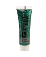 Glitter Make-up grün