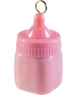 Ballongewicht Babyflasche rosa 80g/2,8oz