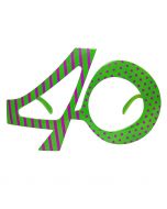 Brille 40, grün