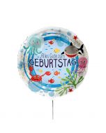 Folienballon Geburtstag Unterwasserwelt