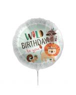Folienballon Wild Birthday